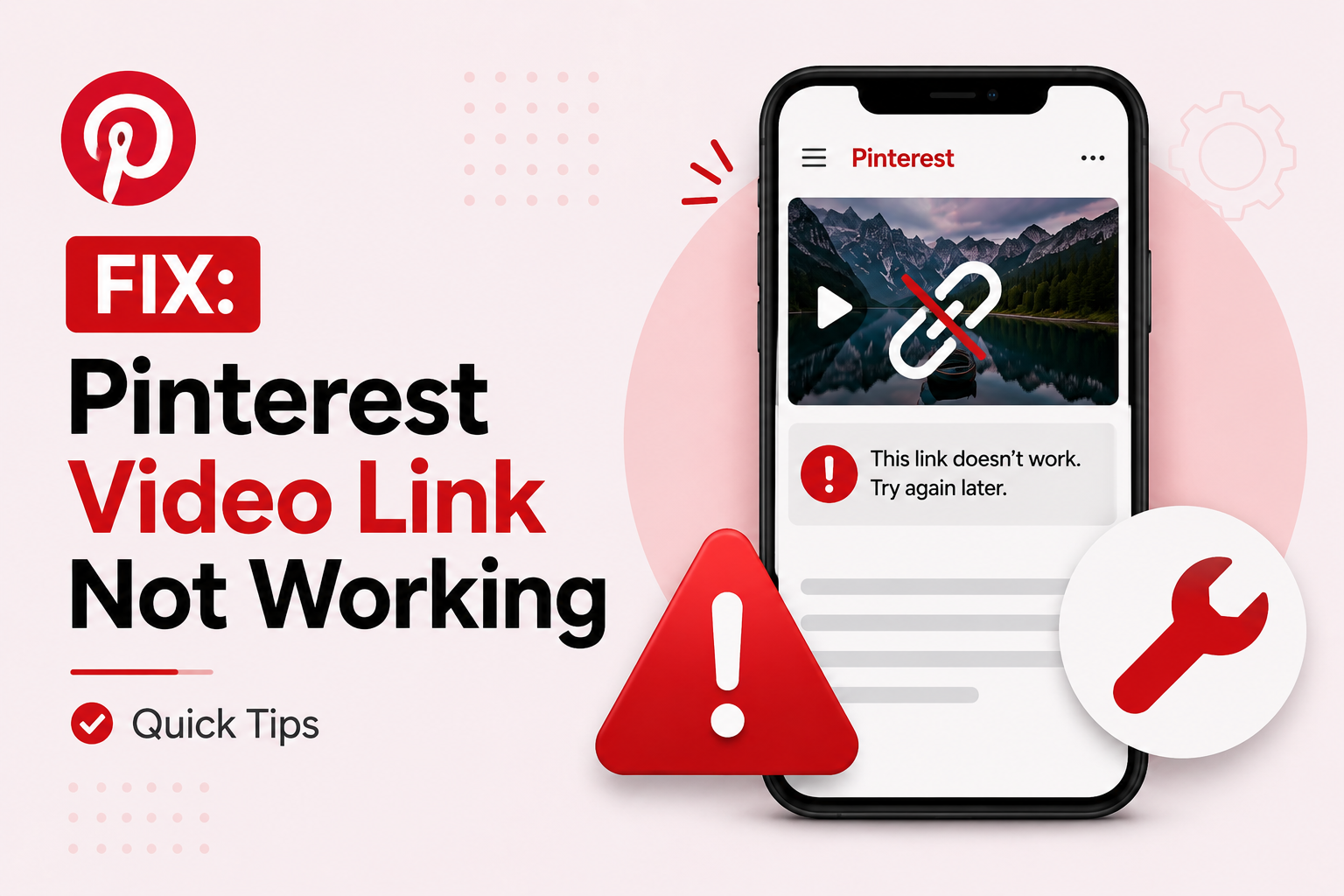 Pinterest video not downloading